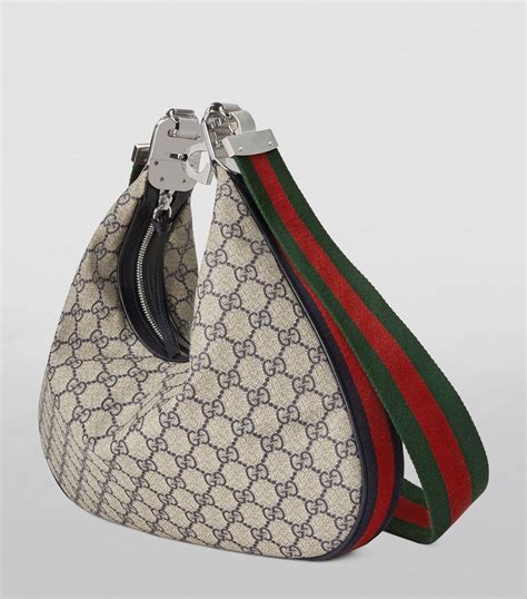 sacoche gucci bleu|Gucci attache large shoulder bag.